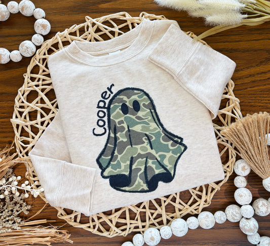 Camo Boy Ghost with or without Personalization
