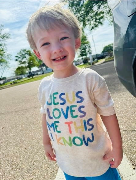 Blue Jesus Loves Me This I know