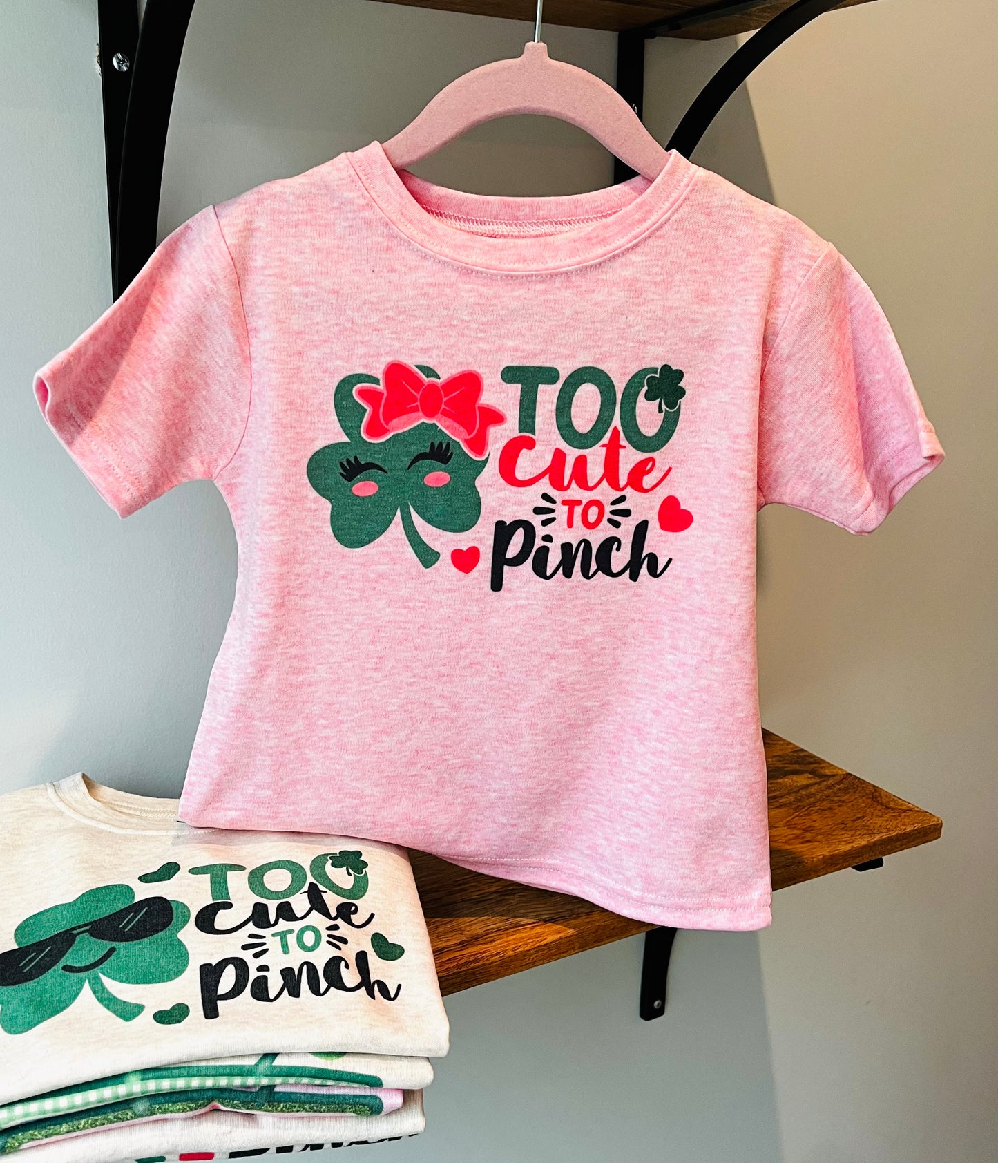 Girl Too Cute to Pinch on Pink