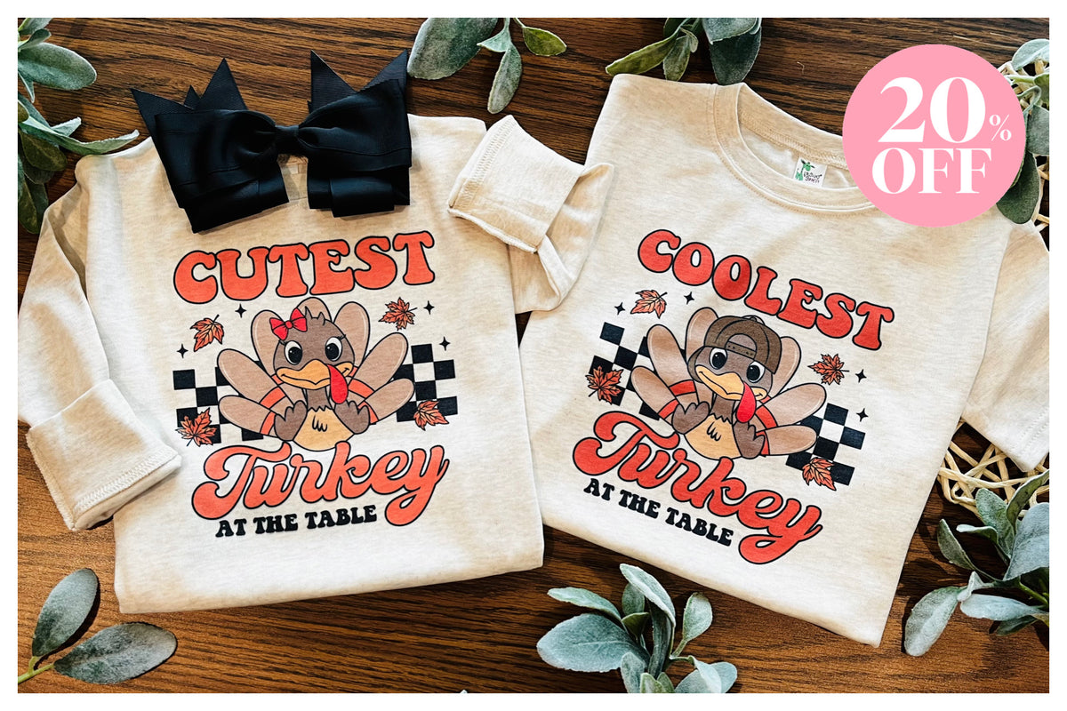 Turkey at the Table ‼️ Sale ‼️ 20% off at Checkout ‼️