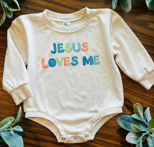 Scribble Letter - Jesus Loves Me