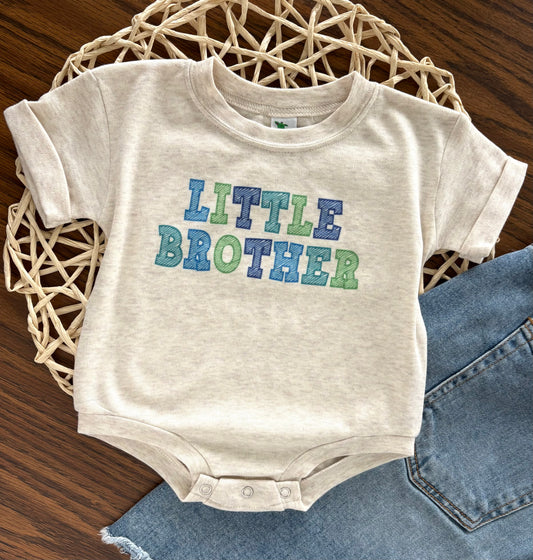 Scribble Little Brother - Blues and Greens