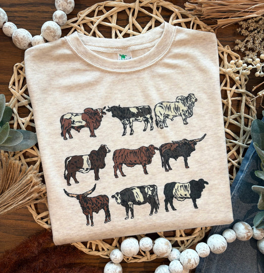 Cow / Bull Collage
