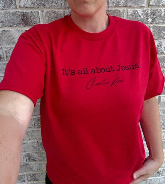 It’s all about Jesus - Charlie Kirk