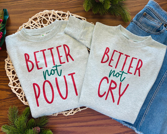 Better Not Pout, Better Not Cry on Sage