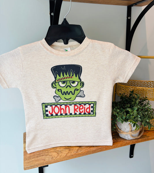 Boy Frankenstein Custom Name