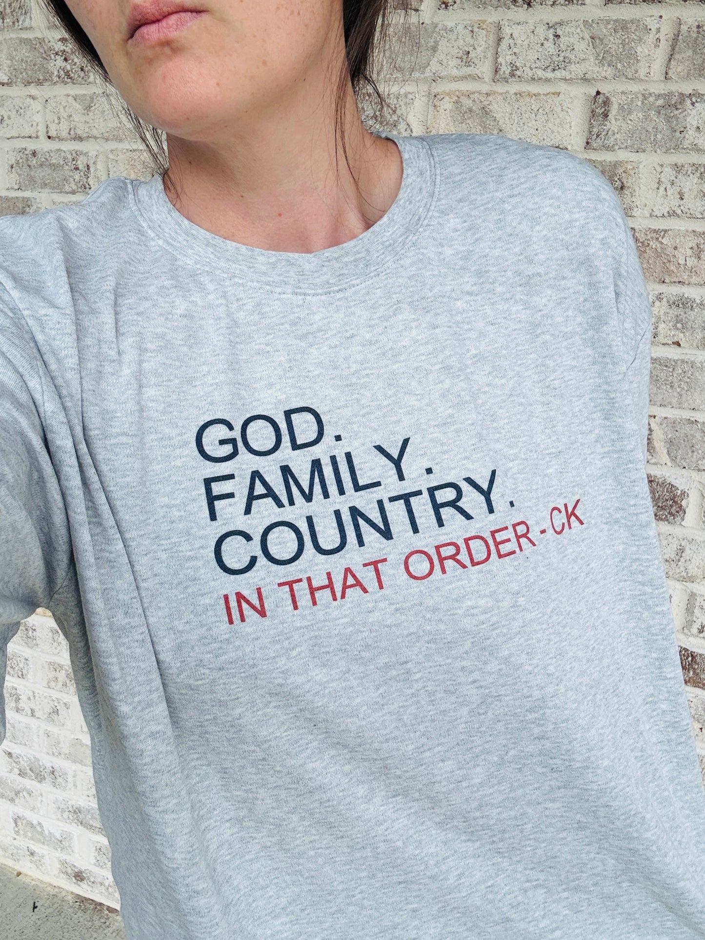 GOD. FAMILY. COUNTRY. In that Order - Charlie Kirk