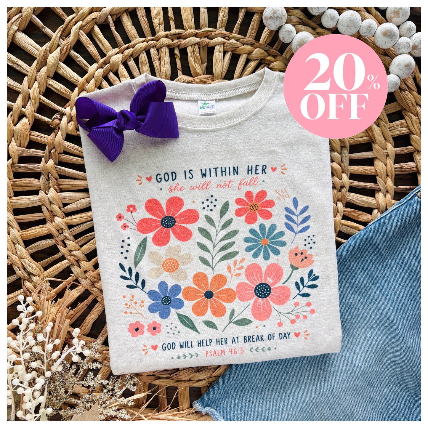 God is within Her ‼️ Sale ‼️ 20% off at Checkout ‼️
