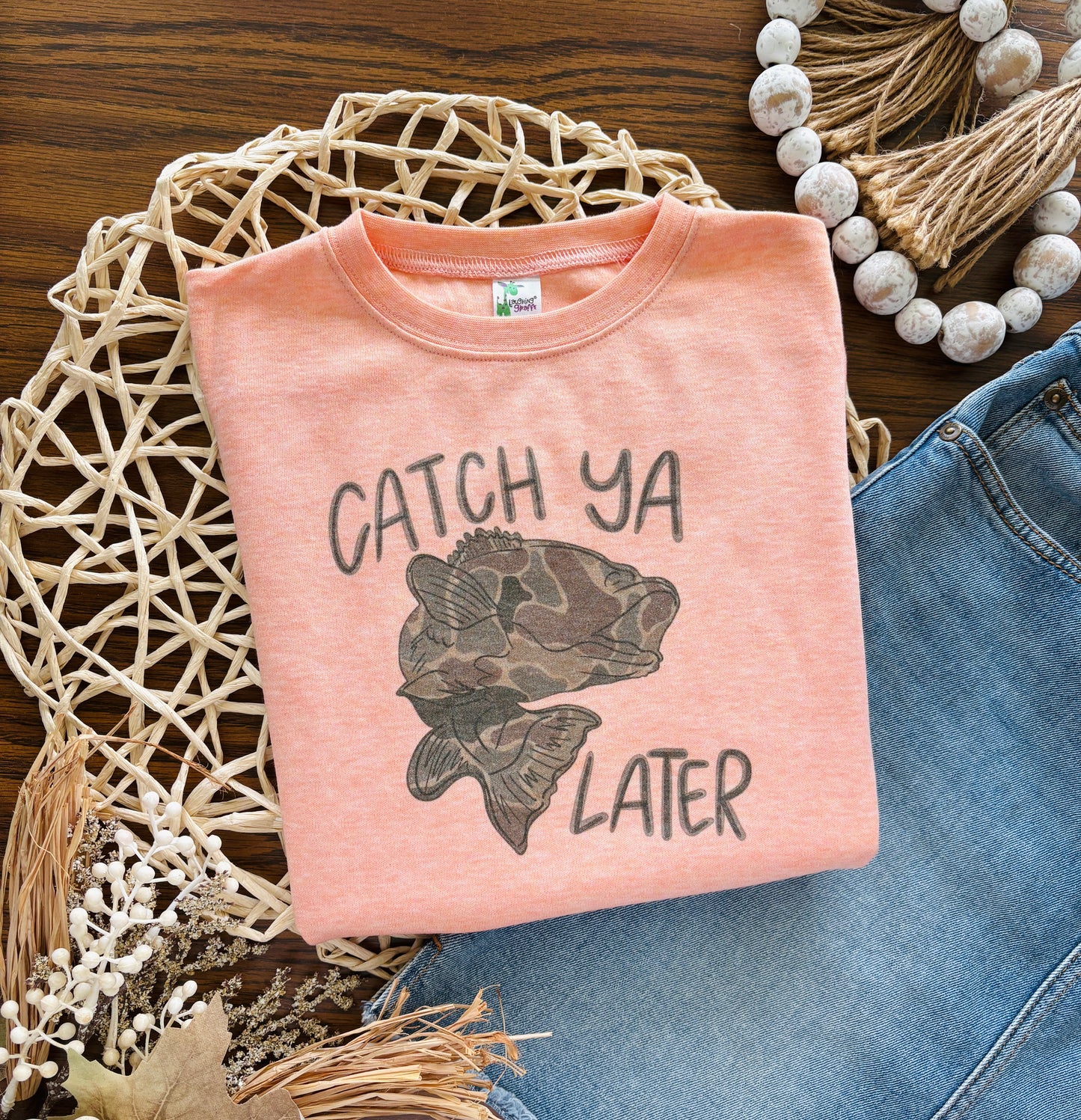Catch Ya Later Camo Fish