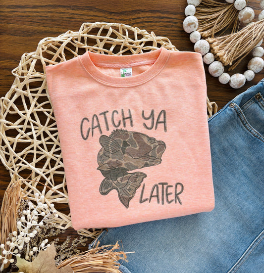Catch Ya Later Camo Fish