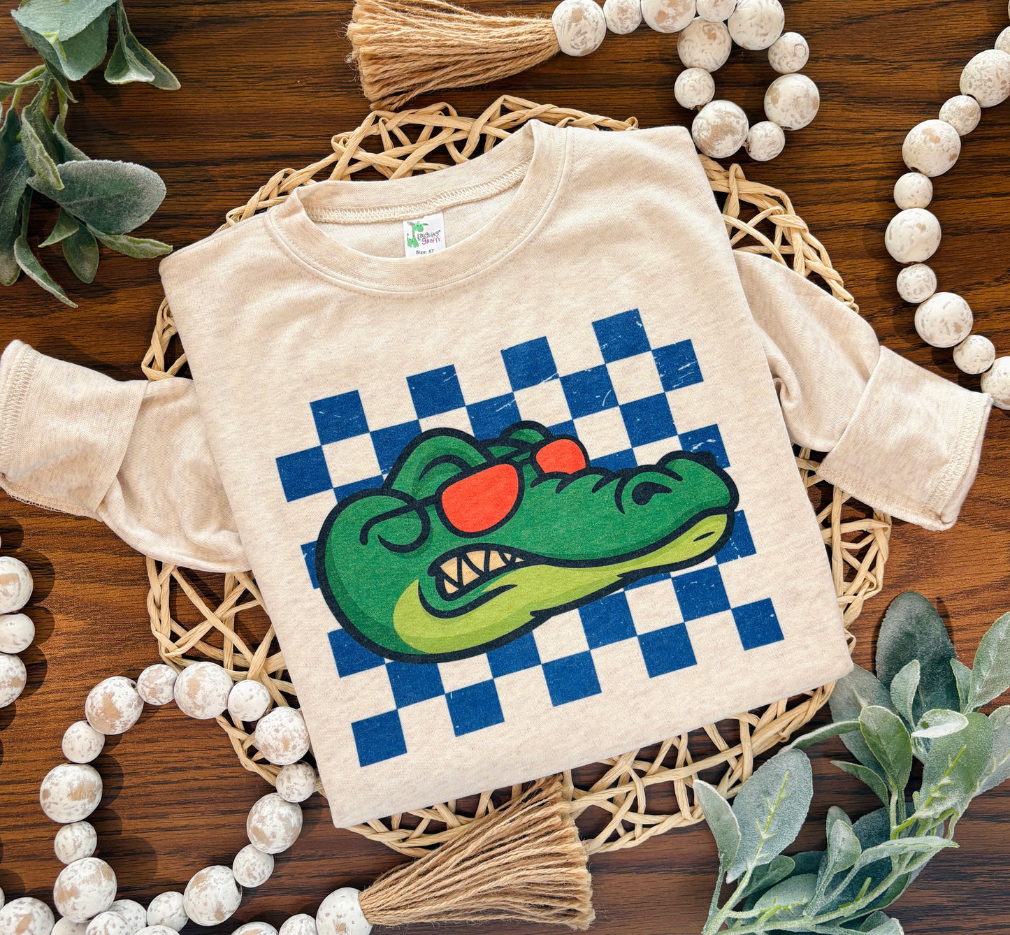 Check Mascot Alligator on Oatmeal