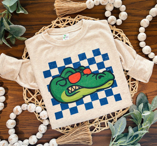 Check Mascot Alligator on Oatmeal