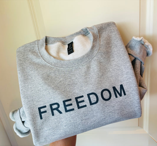 Sweatshirt - FREEDOM - Charlie Kirk