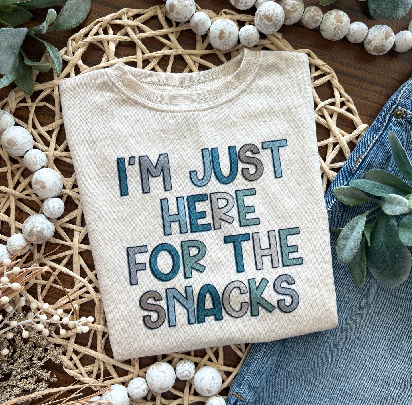 I’m just Here for the Snacks - Boy on Oatmeal