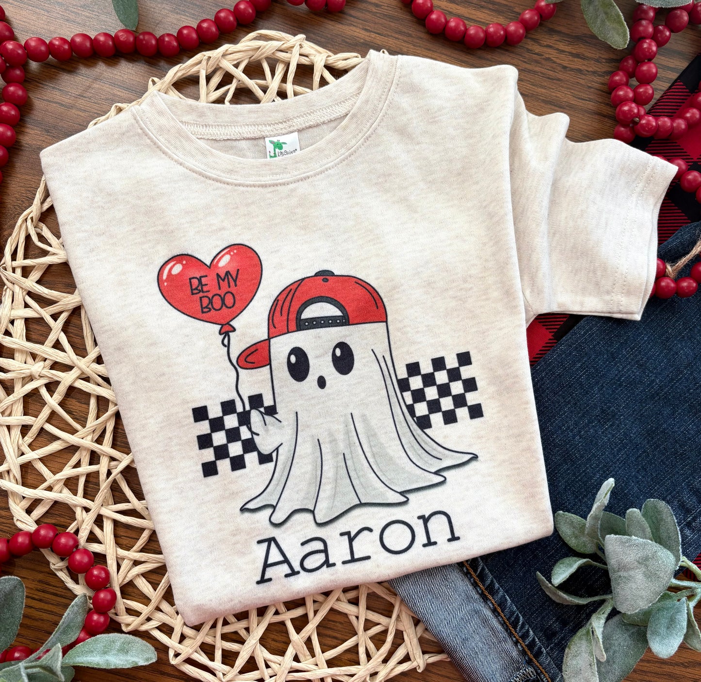 Valentine Be my Boo - Boy - with or without name