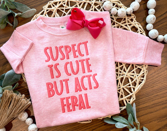 Suspect is Cute on Pink