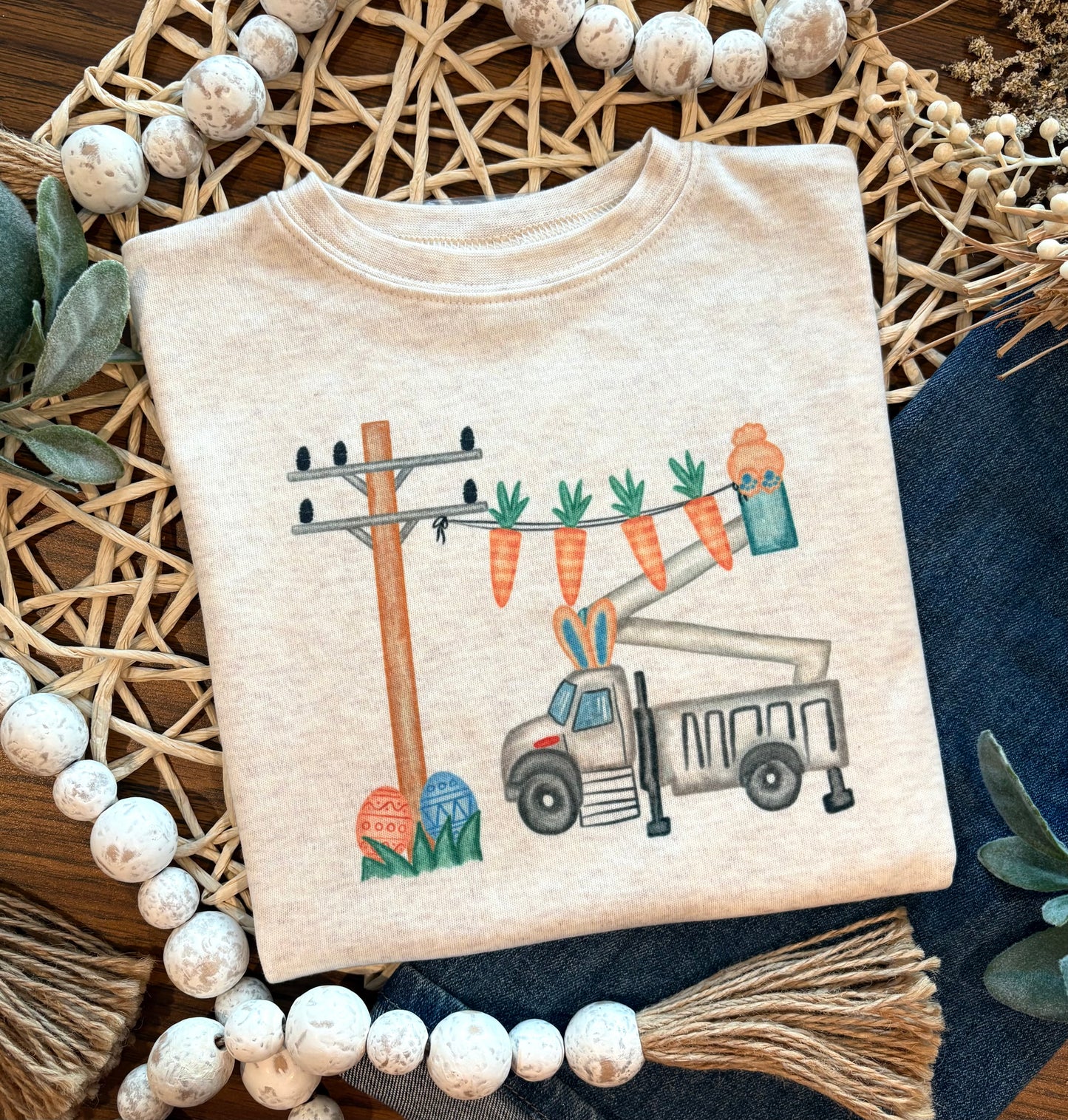 Easter Bucket Truck
