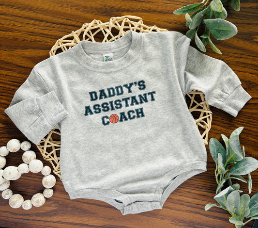 Daddy's assistant coach - Basketball - on Grey