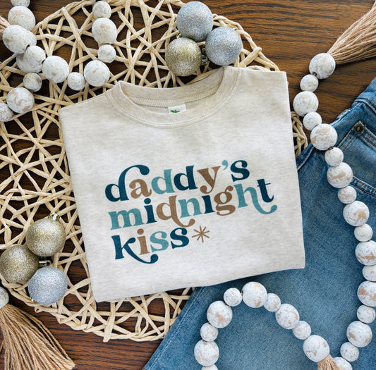 Daddy's Midnight Kiss on Oatmeal