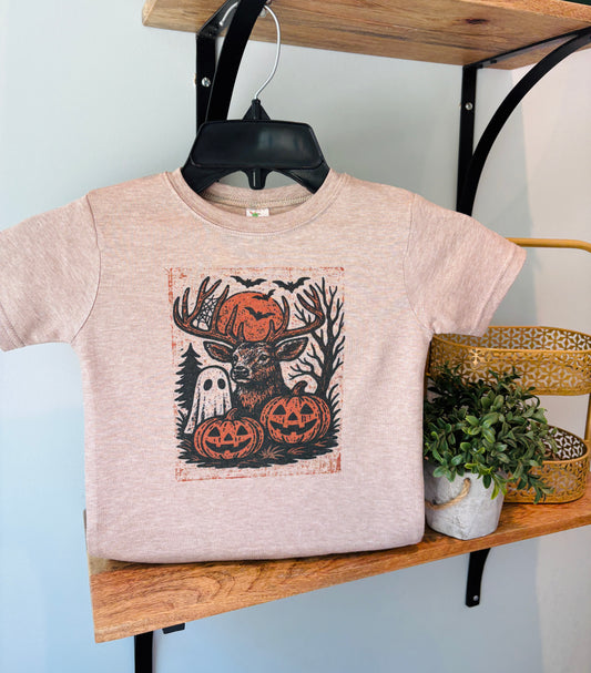 Deer, Ghost and Pumpkins on Truffle