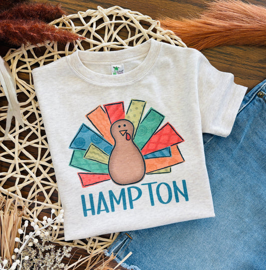 Boy Turkey Colorful Pattern with or without Name