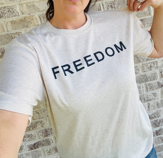 FREEDOM - Charlie Kirk - On Oatmeal