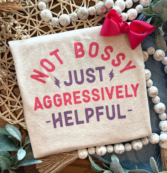 Aggressively Helpful - Hot Pink