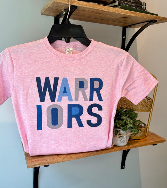Custom Color Block Team Mascot on Pink, Bulldogs, Tigers, Pirates, Wildcats, Any Custom Team and Colors!