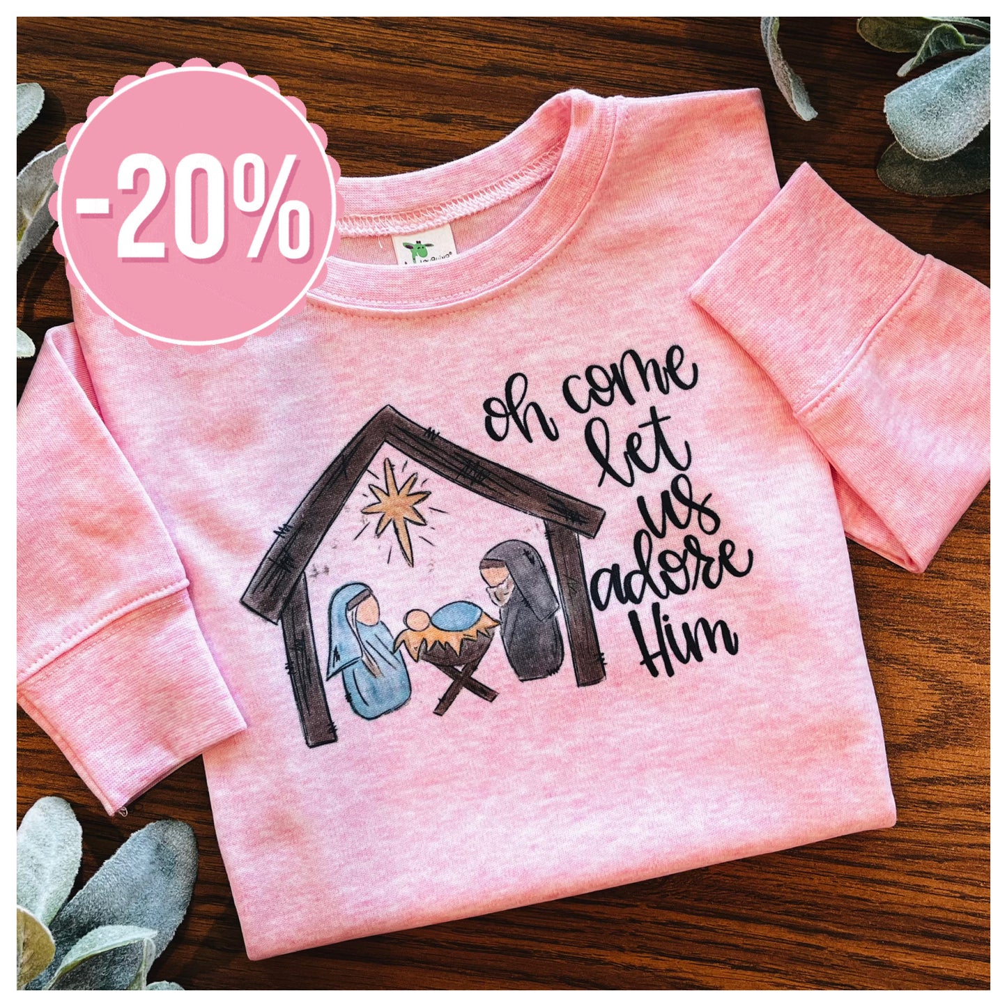 Nativity on Pink ‼️ Sale ‼️ 20% off at Checkout ‼️