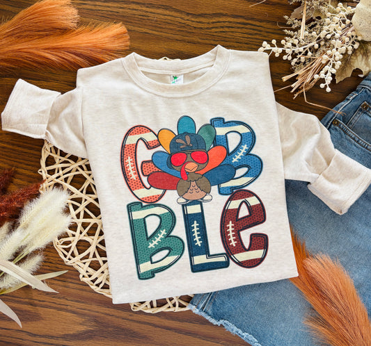 Football Gobble Turkey