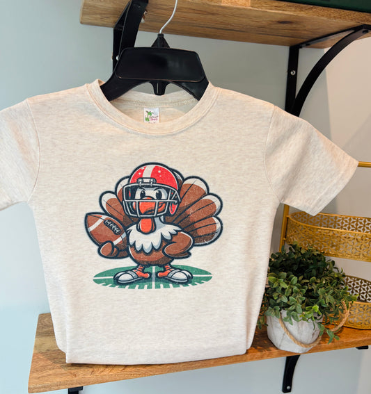 Football Turkey on Oatmeal