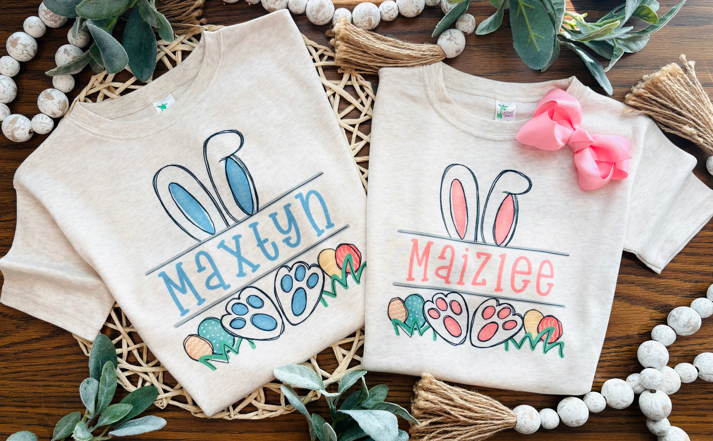 Girl Bunny with Name