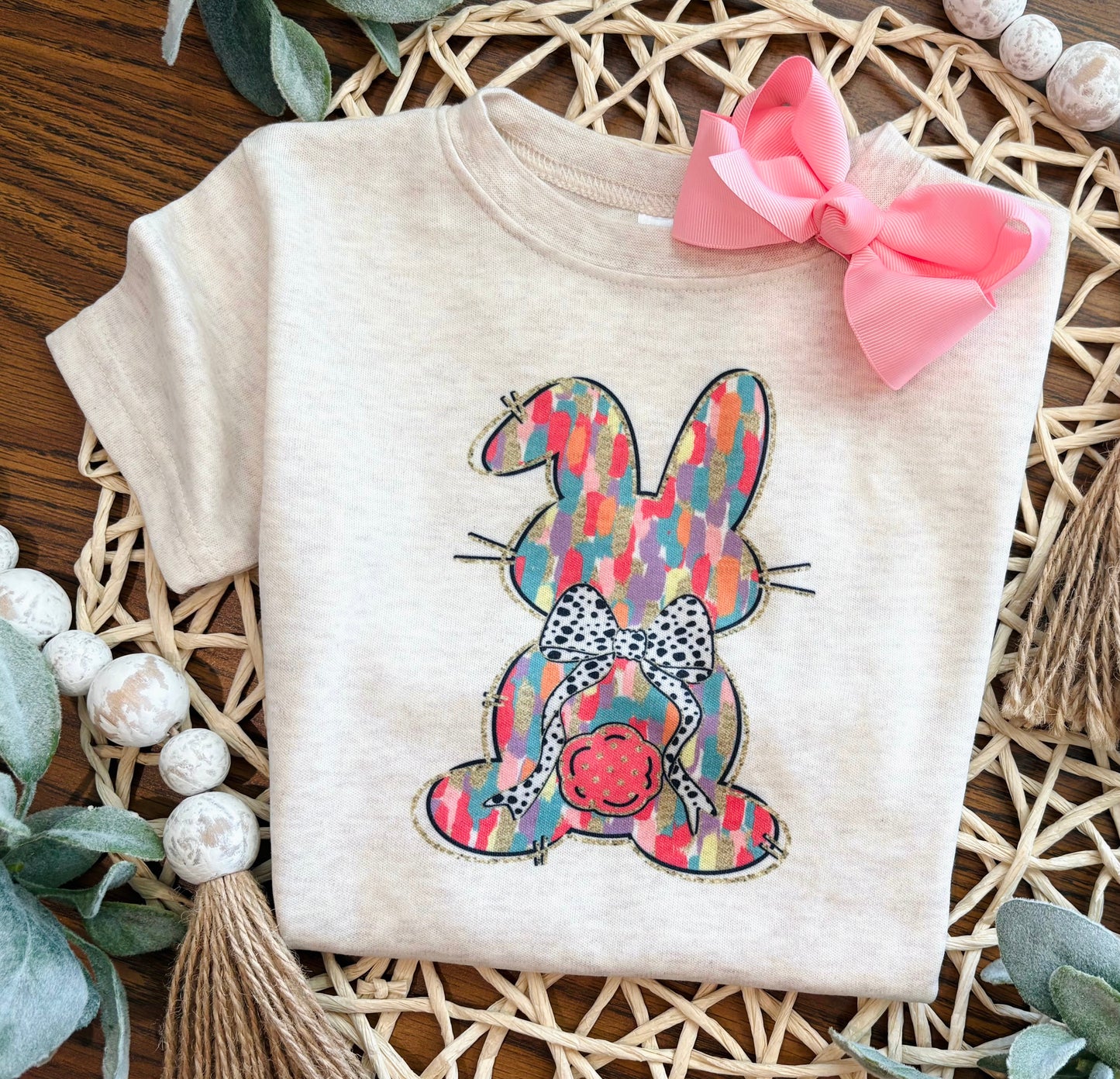 Brushstroke Bunny with or without Name