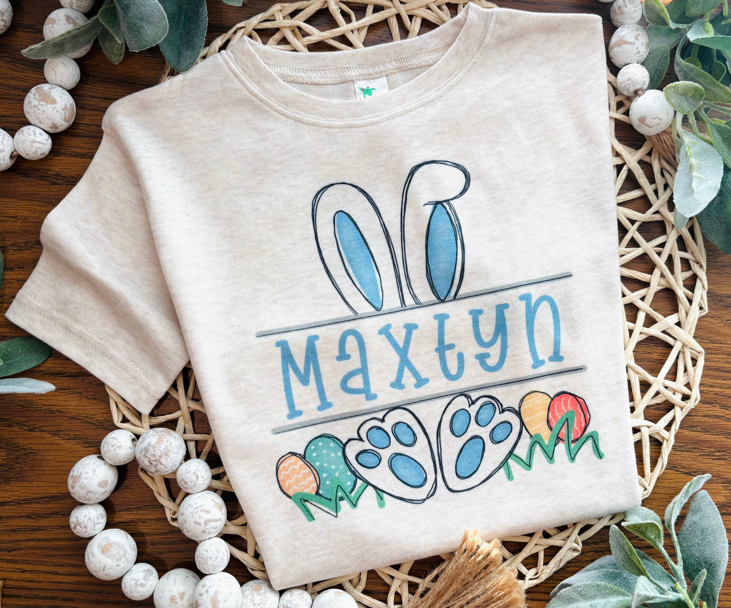 Boy Bunny with Name