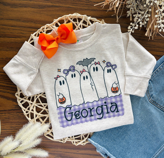 Girl Ghost Gang with Name