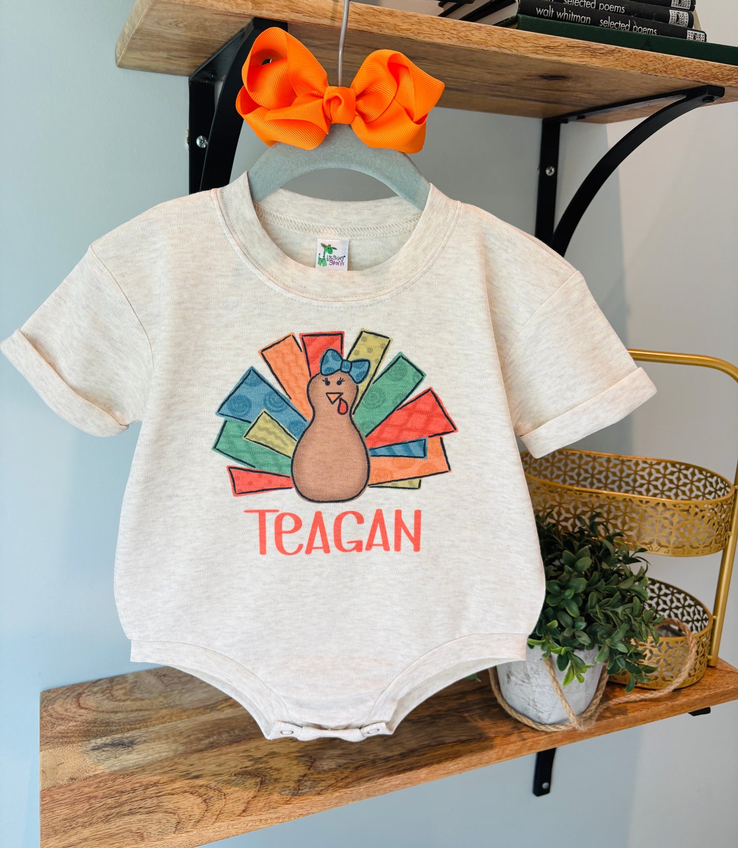 Girl Turkey Colorful Pattern with or without Name