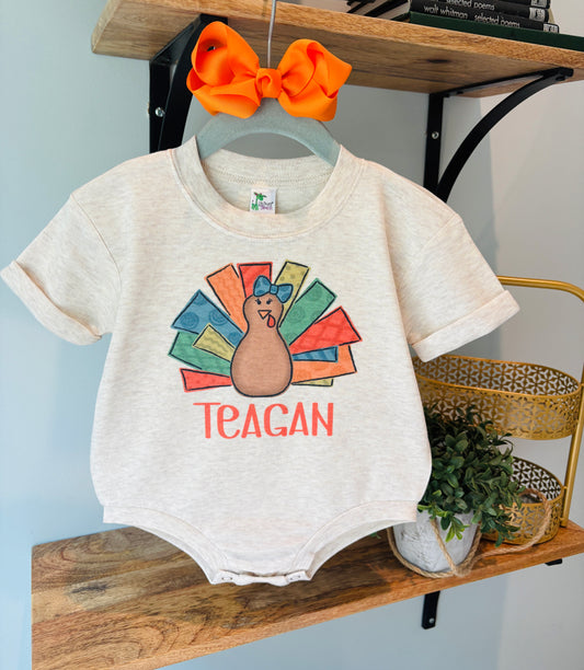 Girl Turkey Colorful Pattern with or without Name