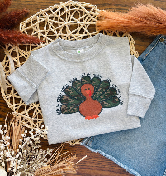 God is Great on Grey