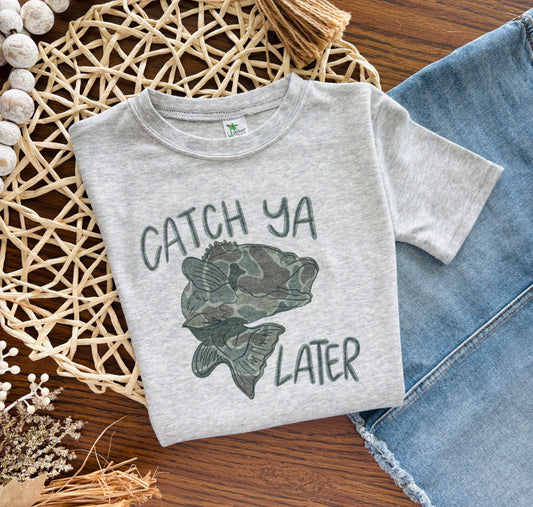 Catch Ya Later Camo Fish