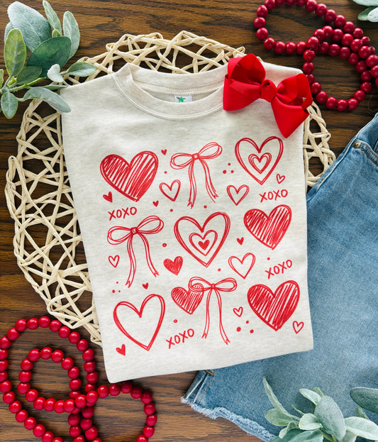 Hearts XOXO Collage