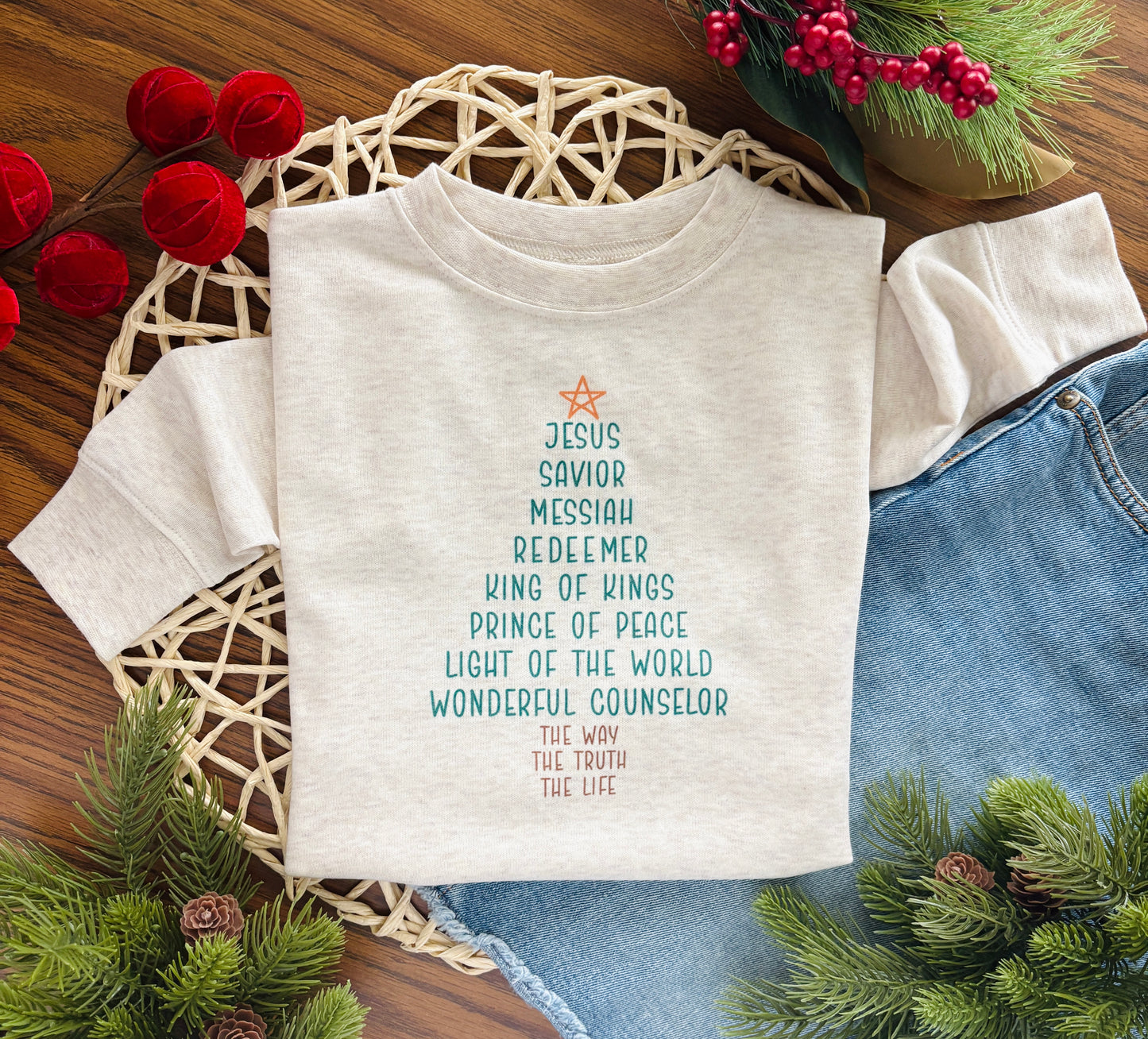 Jesus, Savior, Messiah, Christmas Tree