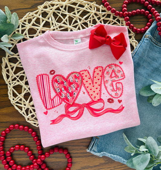 Lace Love on Pink