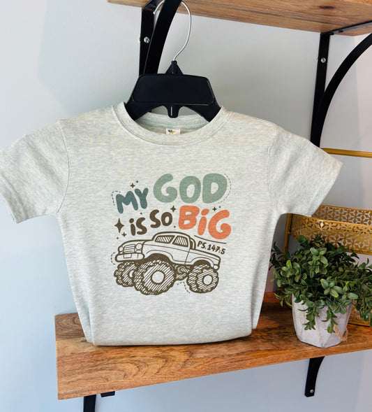 My God is so Big Monster Truck on Sage