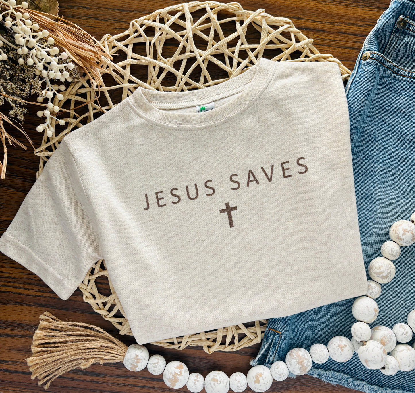 Jesus Saves on Oatmeal