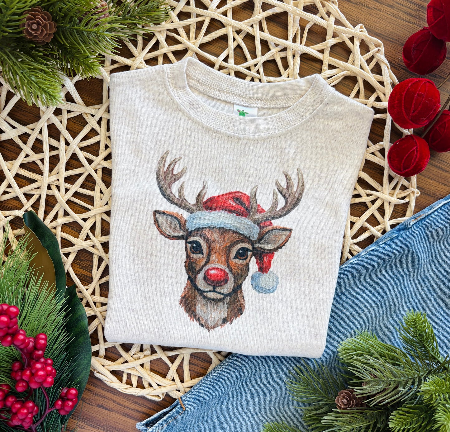 Rudolph on Oatmeal