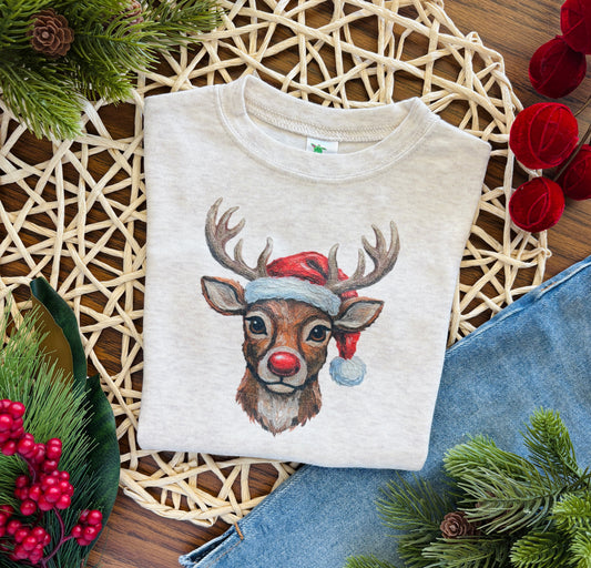 Rudolph on Oatmeal