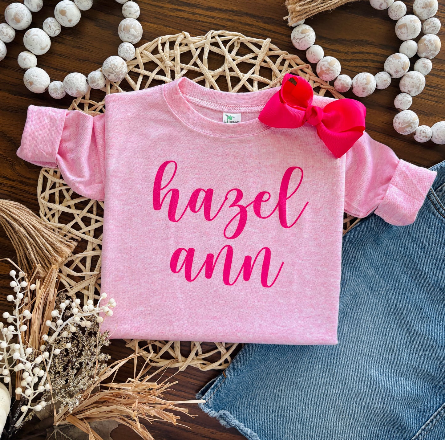 Script Name - Pink on Pink