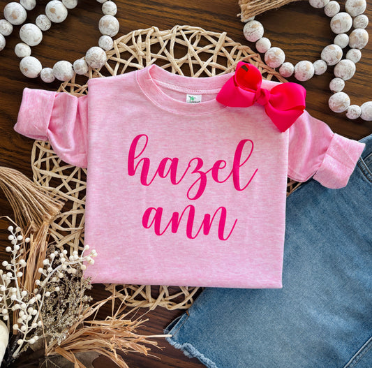 Script Name - Pink on Pink