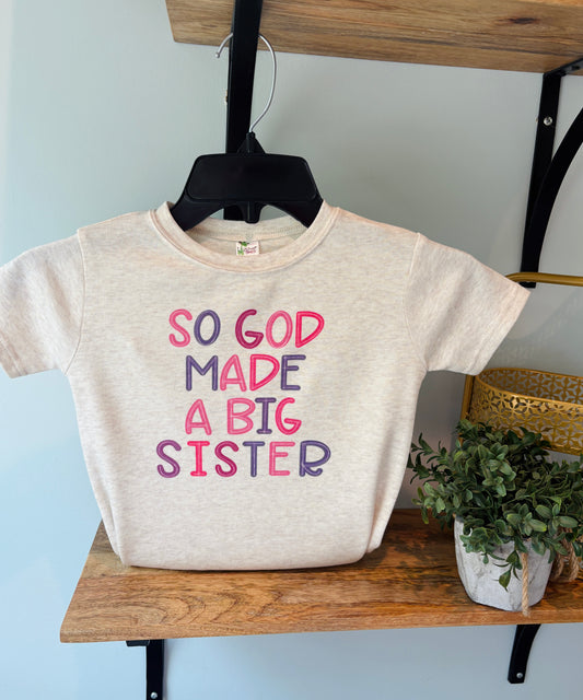 So God made a Big Sister on Oatmeal