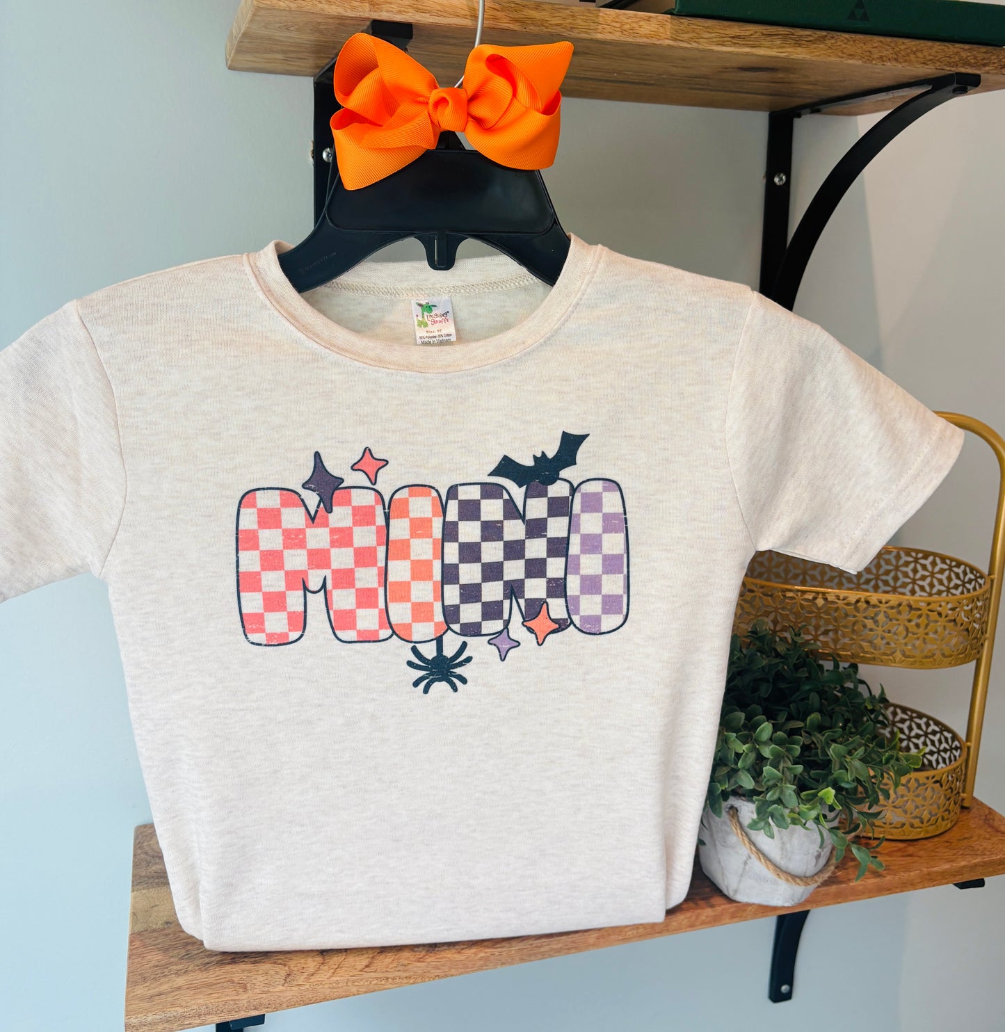 Spooky Check Mama + Mini